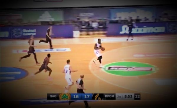 Απίστευτη εικόνα στο Παναθηναϊκός-Προμηθέας: Ο Μπέντιλ έκανε έξι (6) βήματα, το καλάθι μέτρησε