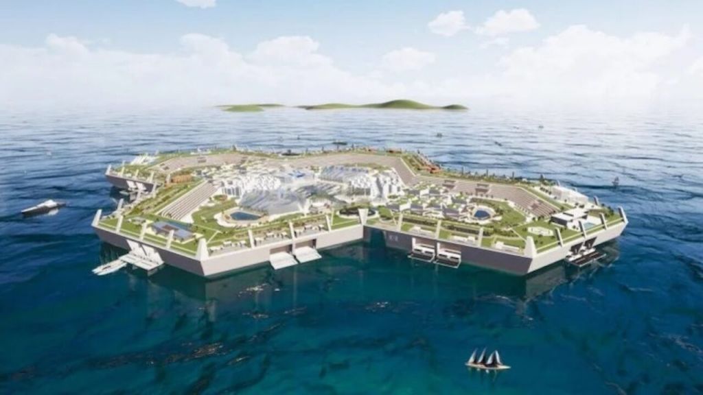 Η πλωτή πόλη που έρχεται το 2025 θα έχει ακίνητα αξίας έως και 1 δισ.