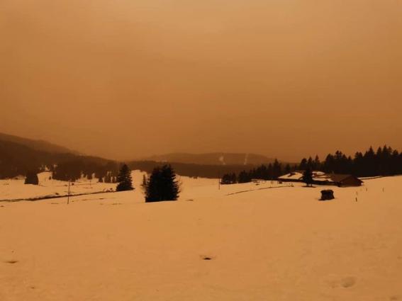 ΕΕ : Το σύννεφο σκόνης της Σαχάρας μείωσε την ποιότητα του αέρα στην Ευρώπη