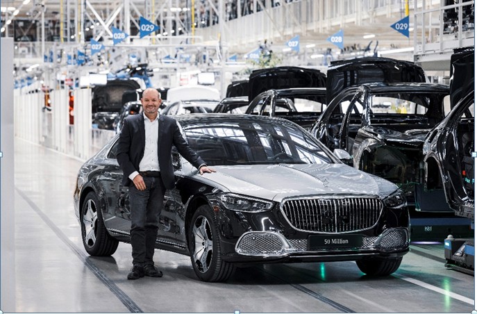 Την παραγωγή 50 εκατομμυρίων οχημάτων γιορτάζει η Mercedes-Benz