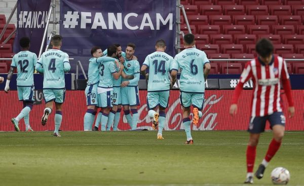 Η Λεβάντε σόκαρε την Ατλέτικο στην Μαδρίτη (2-0)