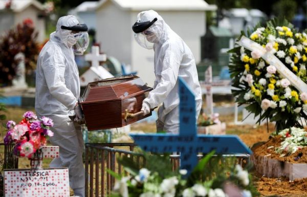 Βραζιλία : Σταθερά πάνω από 1.100 νεκροί το 24ωρο και σχεδόν 60.000 κρούσματα