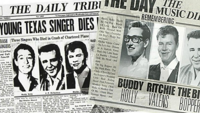 Μπάντι Χόλι - Ρίτσι Βάλενς - Μπιγκ Μπόπερ : Η ημέρα που πέθανε η μουσική