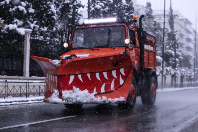 Η Μήδεια έφερε πολικές θερμοκρασίες : Ο υδράργυρος «βούτηξε» έως τους -25,  ριπές ανέμου 121 χλμ στο Αιγαίο