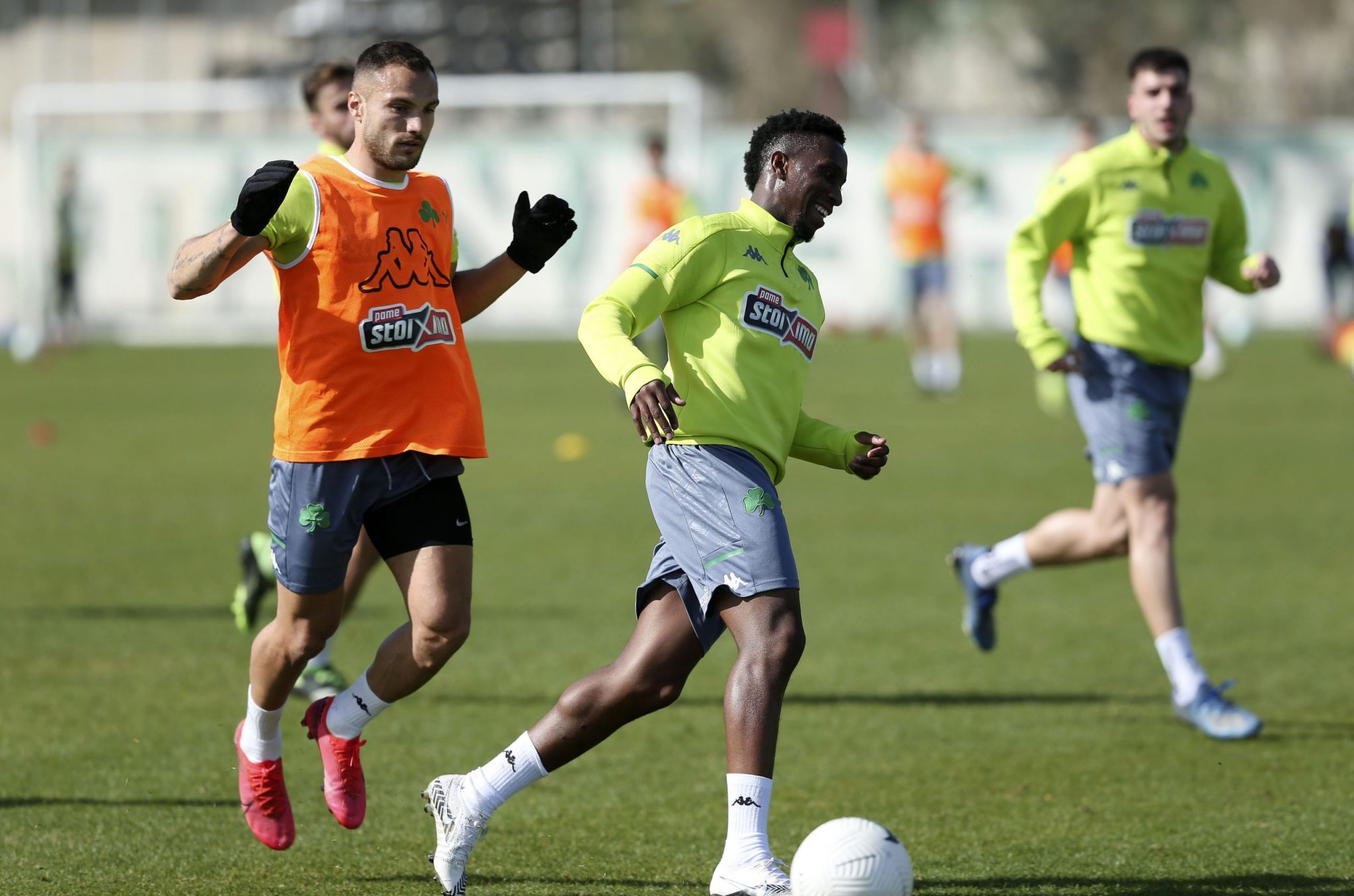 Παναθηναϊκός : Πρώτη προπόνηση για Ενγκμπαγκοτό και Σανκαρέ