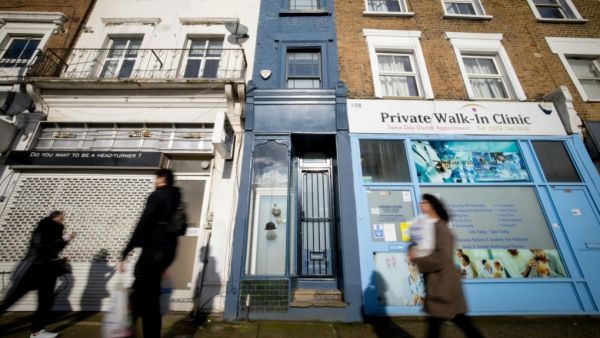 Πωλείται το στενότερο σπίτι του Λονδίνου
