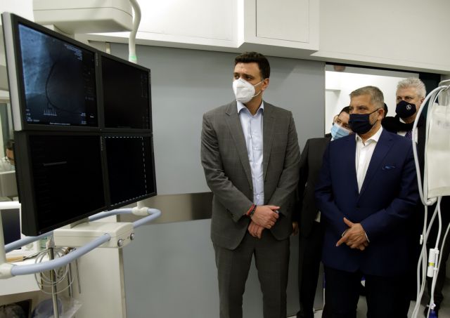 Νέος ψηφιακός αγγειογράφος στο «Σωτηρία» – Κικίλιας : Αναβαθμίζουμε το ΕΣΥ