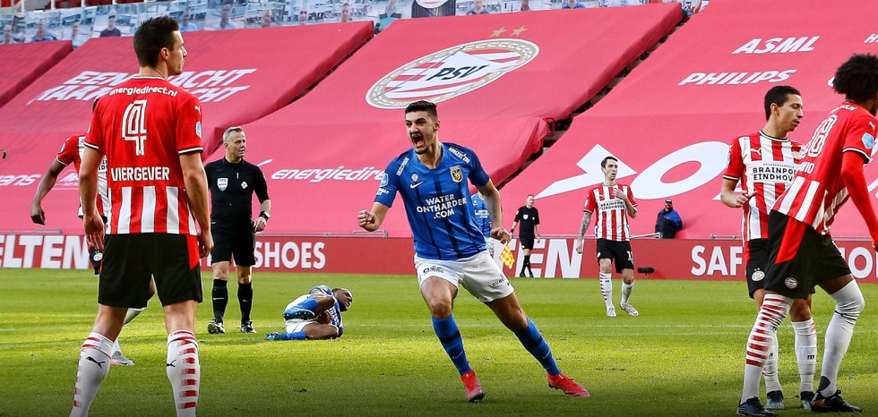 Η Φίτεσε αιφνιδίασε την Αϊντχόφεν: 0-1 στο 4’!