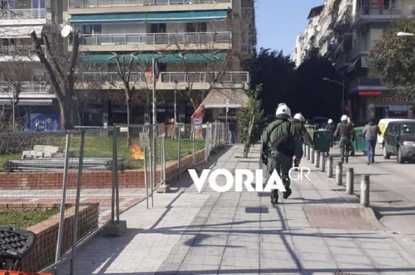 Επεισόδια στη Θεσσαλονίκη μετά το πανεκπαιδευτικό συλλαλητήριο