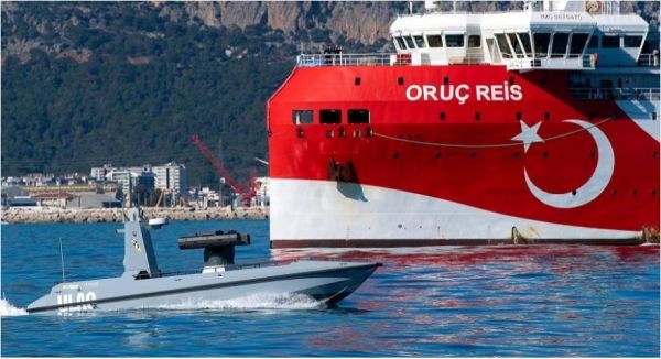 Τουρκία : Κατασκευάσαμε το πρώτο μη επανδρωμένο πλοίο – Θα υπερασπιστεί τη γαλάζια πατρίδα μας (βίντεο)