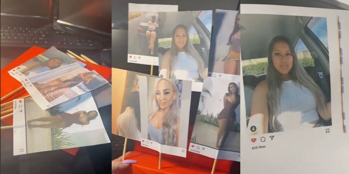 Για τον Βαλεντίνο του τύπωσε όλες τις φωτογραφίες γυναικών που είχε κάνει like