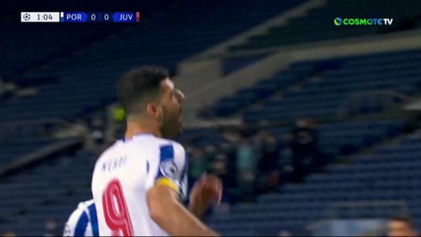 Πόρτο – Γιουβέντους : Τραγικό λάθος του Μπεντανκούρ και 1-0 ο Ταρεμί στα 61 δευτερόλεπτα