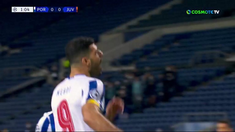 Πόρτο – Γιουβέντους : Τραγικό λάθος του Μπεντανκούρ και 1-0 ο Ταρεμί στα 61 δευτερόλεπτα