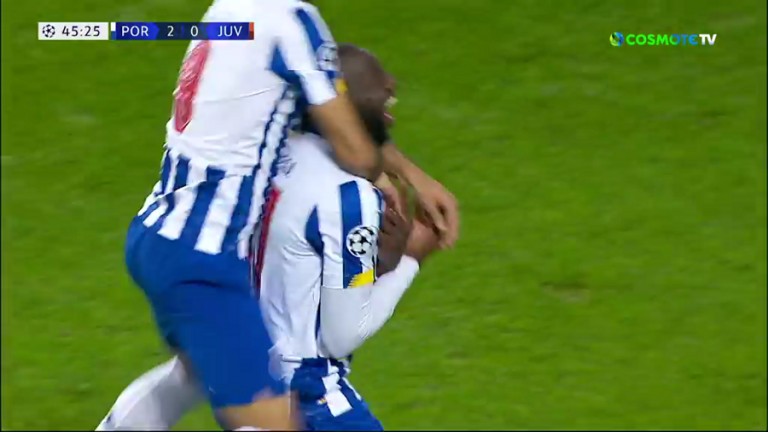 Πόρτο – Γιουβέντους : Ο Μαρεγκά «χτυπά» για το 2-0 στα 19 δευτερόλεπτα του β’ ημιχρόνου