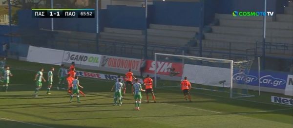 Ανατροπή για τον ΠΑΣ με κεφαλιά του Κάργα