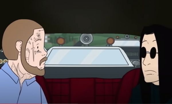 «It’s A Raid» : Όζι Όσμπορν και Post Malone γίνονται καρτούν