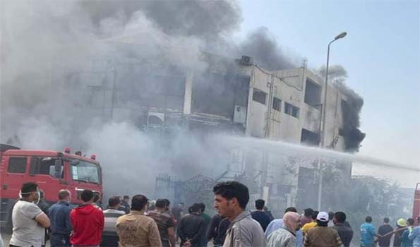 Αίγυπτος : Τουλάχιστον 20 νεκροί από φωτιά σε εργοστάσιο