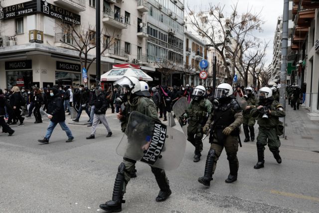 Θεσσαλονίκη : Μια σύλληψη μετά την ένταση στην φοιτητική πορεία