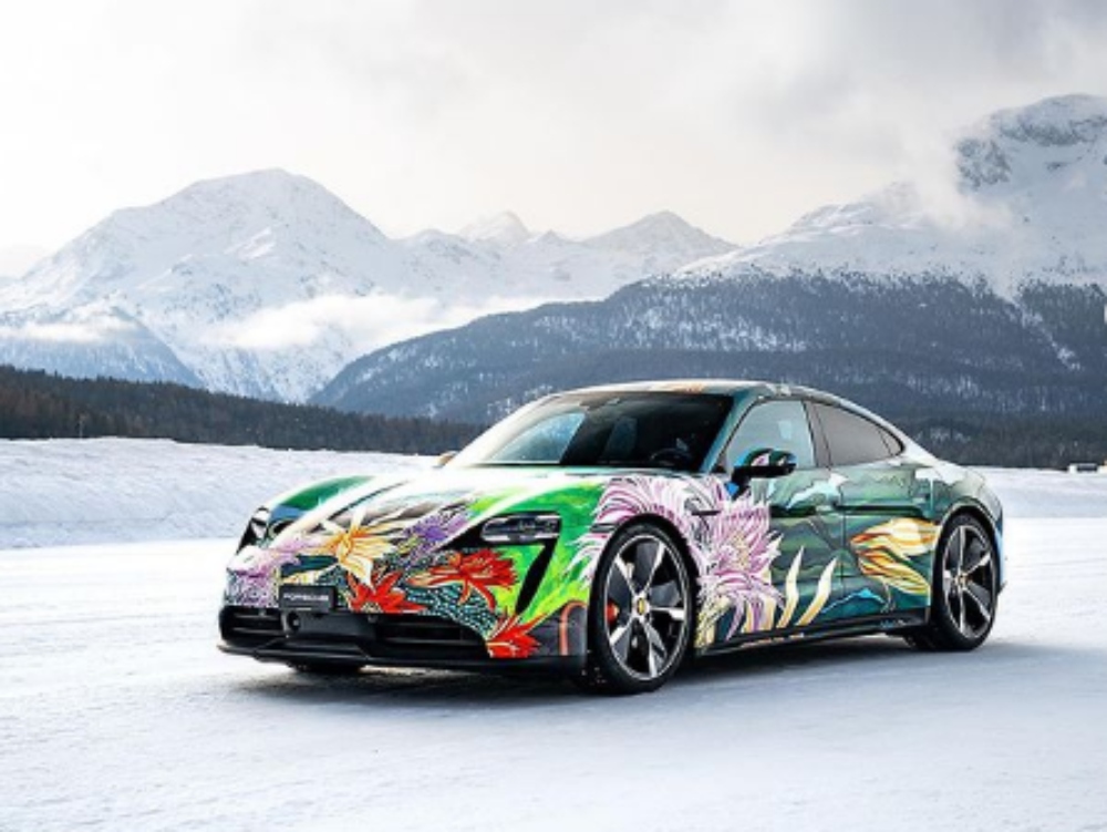 Ο Richard Phillips και η Porsche δημιουργούν το πρώτο ηλεκτρικό αυτοκίνητο τέχνης