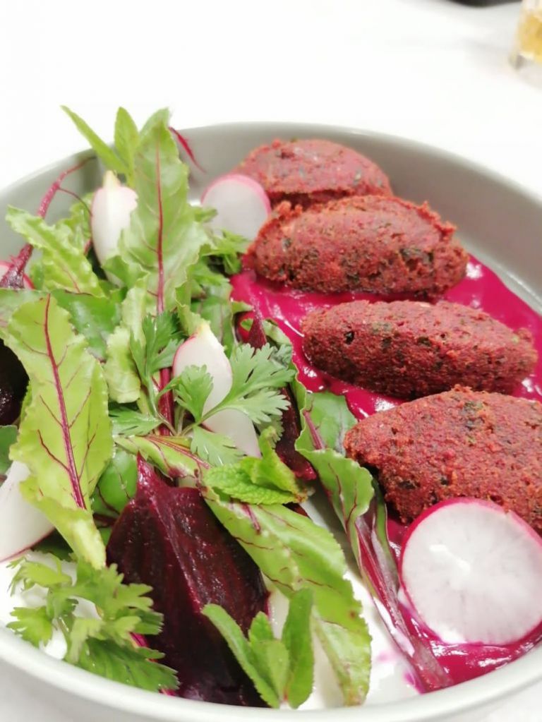 Φαλάφελ παντζαριού από τον Κωνσταντίνο Αλεξόπουλο