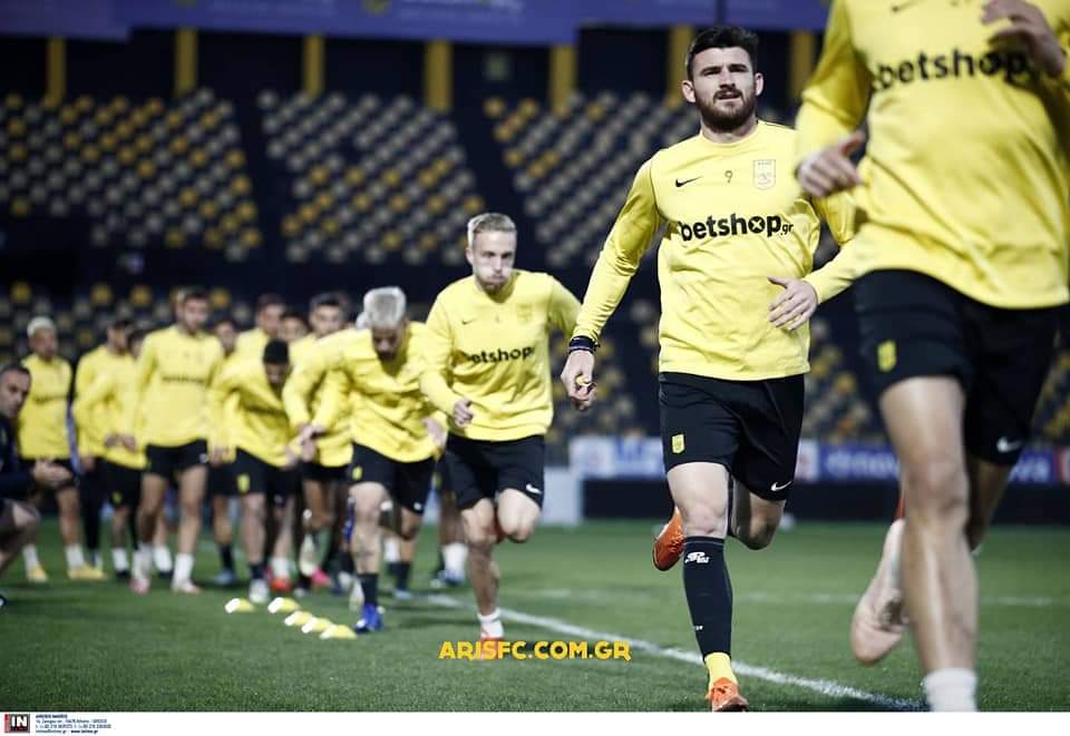 Άρης : Η τελική πρόβα των «κίτρινων» (vid & pics)