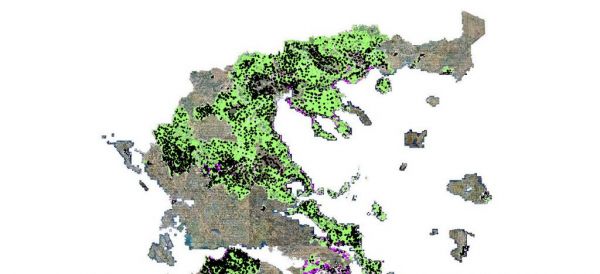 Δασικό το 60% της ελληνικής επικράτειας – Τι δείχνει η ανάρτηση των Δασικών Χαρτών