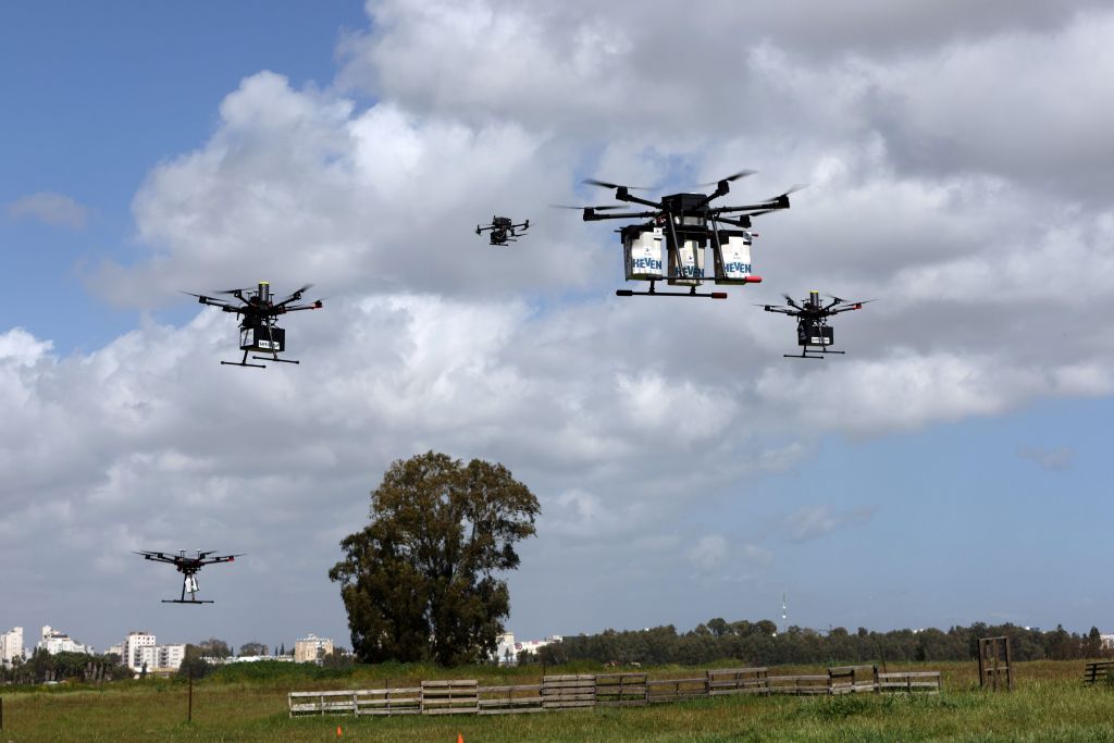 Κέντρο ελέγχου για παραδόσεις με drone δοκιμάζει το Ισραήλ