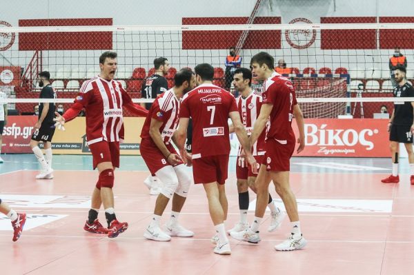 Ολυμπιακός – ΠΑΟΚ 3-2 : Κόκκινος θρίαμβος και στο βόλεϊ