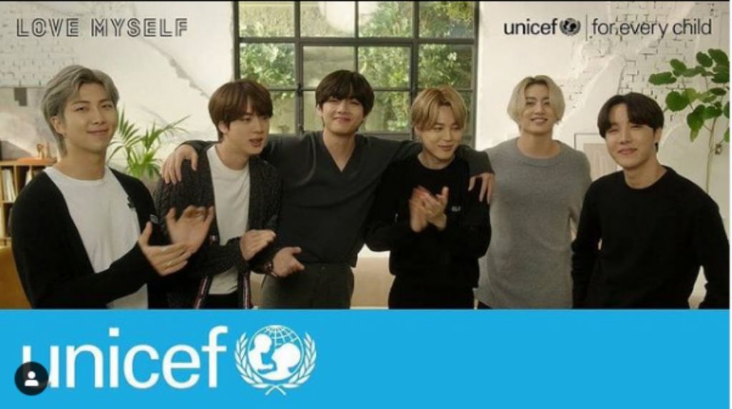 Οι BTS ανανεώνουν τη συνεργασία με τη UNICEF για την εκστρατεία LOVE MYSELF 