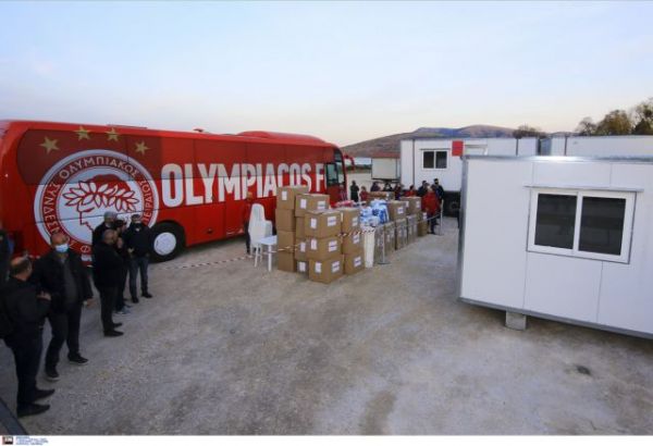 Δαμάσι: Έφτασαν οι πρώτοι οικίσκοι για τους σεισμοπαθείς – Δωρεά του Ολυμπιακού και του Βαγγέλη Μαρινάκη