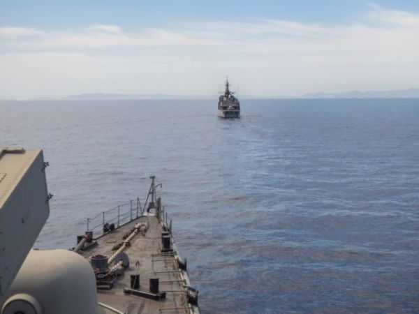 Σητεία : Πληροφορίες για 8 κρούσματα κοροναϊού σε πολεμικό πλοίο