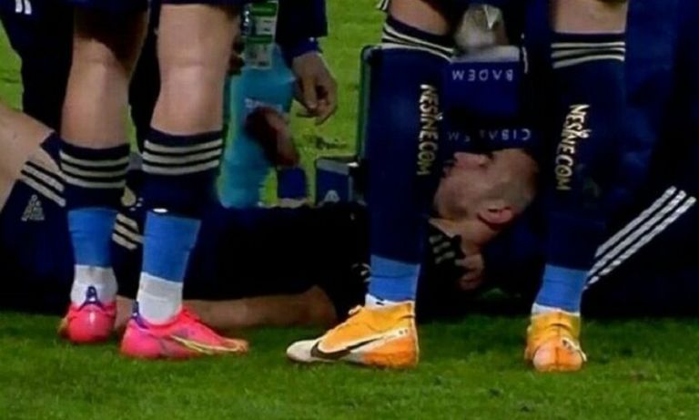 Το βίντεο του Πέλκα από το νοσοκομείο μετά το τρομακτικό χτύπημα στο στέρνο του