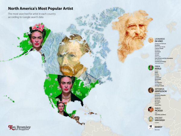 Google: Ποιοι ήταν οι πιο δημοφιλείς καλλιτέχνες σε κάθε χώρα του κόσμου για το 2020;