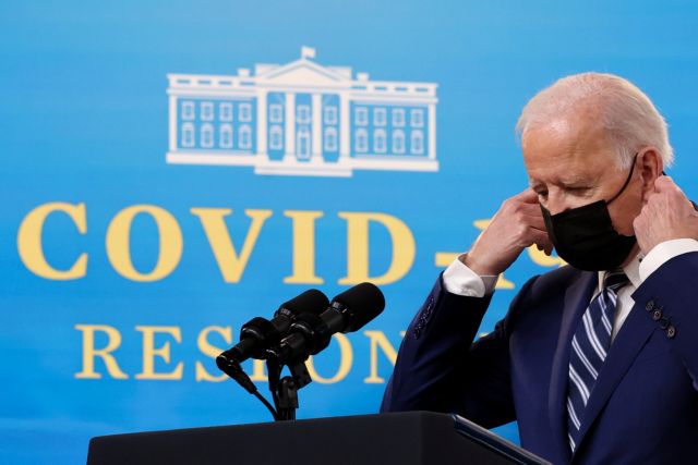 Τζο Μπάιντεν: «Ο πόλεμος εναντίον του κοροναϊού απέχει πολύ από το να κερδηθεί»