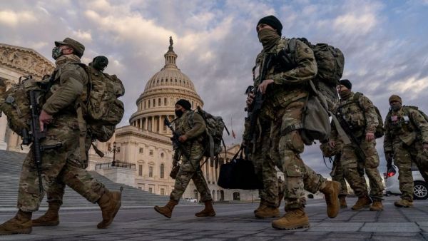 ΗΠΑ : Το Πεντάγωνο εξετάζει την παραμονή της Εθνοφρουράς στο Καπιτώλιο για άλλους δύο μήνες