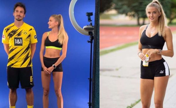 Η Αλίσα Σμιντ «τρελαίνει» τη Ντόρτμουντ με την απίστευτη ομορφιά της