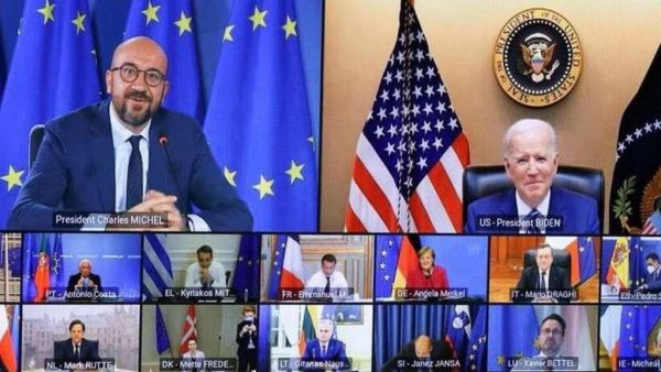 Τηλεδιάσκεψη… γνωριμίας του Τζο Μπάιντεν με τους Ευρωπαίους ηγέτες – Αιχμές για Τουρκία και Ρωσία