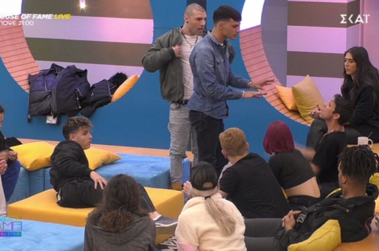 House of Fame : Έξαλλος ο Θέμης με τον Jimmy Sion – Του ζήτησε να μην του απευθύνει τον λόγο