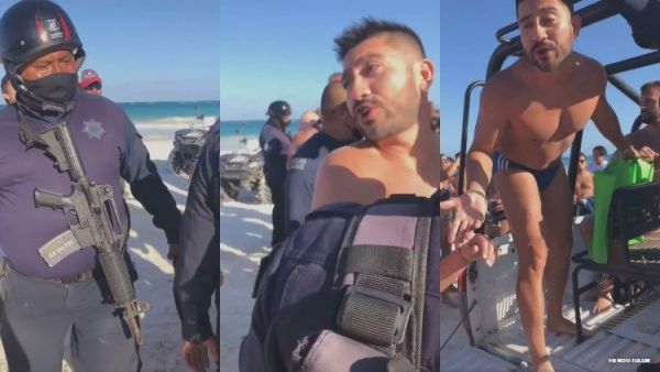 Αστυνομικοί συλλαμβάνουν γκέι ζευγάρι επειδή φιλήθηκε δημόσια