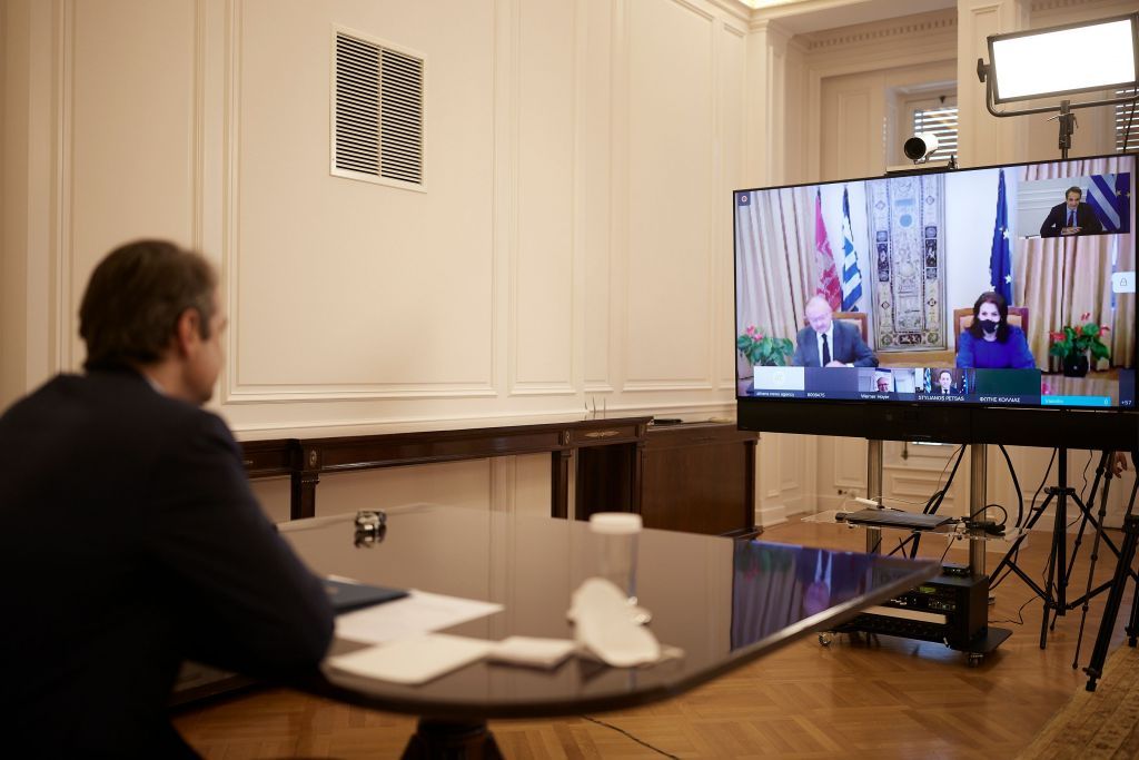 Τηλεδιάσκεψη Μητσοτάκη – Βέρνερ : Υπεγράφησαν δύο συμβάσεις με την ΕΤΕπ ύψους 875 εκατ. ευρώ