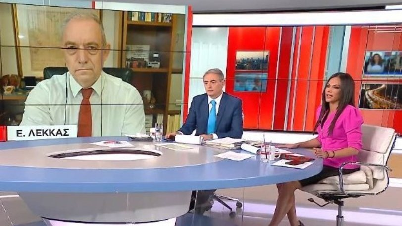 Ο Ευθύμης Λέκκας μιλούσε τα ξημερώματα στο MEGA για σεισμό