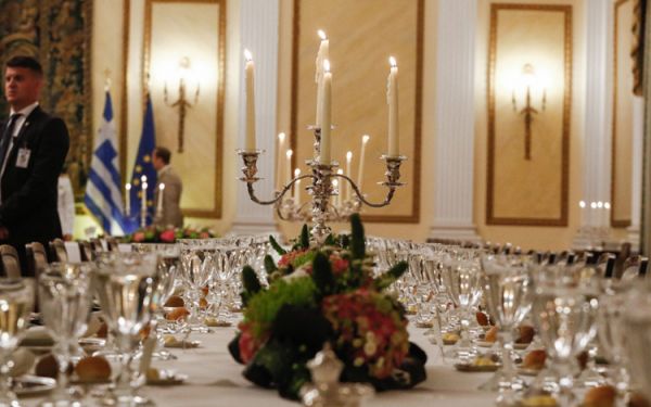 Επέτειος 25ης Μαρτίου : Τι θα φάνε οι ξένοι ηγέτες στο δείπνο στο Προεδρικό Μέγαρο