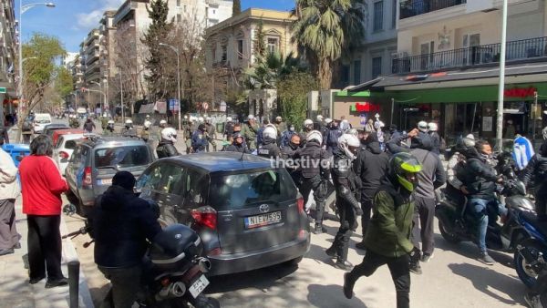 Θεσσαλονίκη: Eπεισόδια έξω από  κατάληψη – Επέμβαση της ΕΛ.ΑΣ
