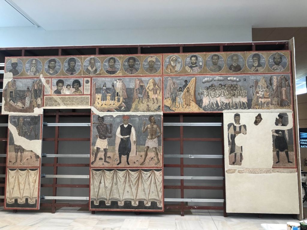 Ο Φώτης Κόντογλου στην Εθνική Πινακοθήκη