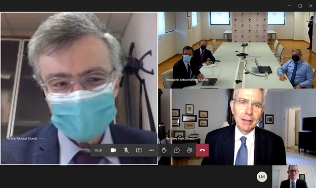Τηλεδιάσκεψη Τσιόδρα, Πάιατ, Αρκουμανέα: Η επιστημονική προσέγγιση της Ελλάδας μάθημα για όλους μας