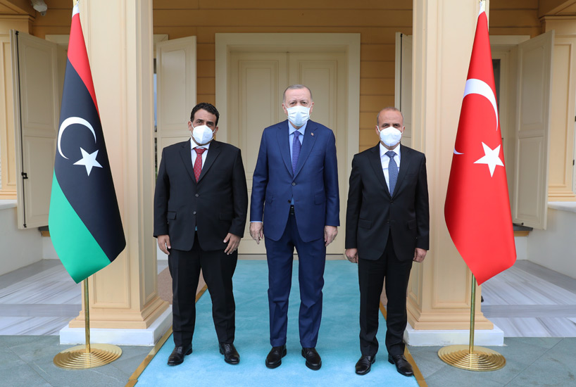 Τουρκία : Στο σαράι του Ερντογάν έσπευσε και ο «πρόεδρος» της Λιβύης