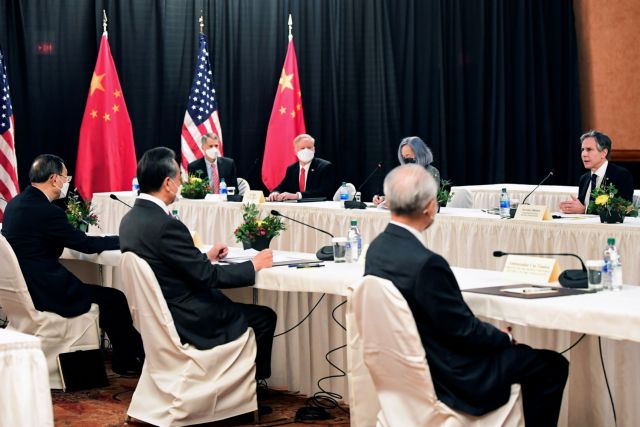 ΗΠΑ - Κίνα : Σε απίστευτο καβγά εξελίχθηκε η υψηλόβαθμη συνάντηση στην Αλάσκα