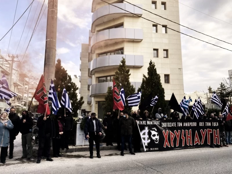 Χρυσή Αυγή : Πραγματοποίησαν συγκέντρωση στο Ηράκλειο υπό την ανοχή της ΕΛ.ΑΣ