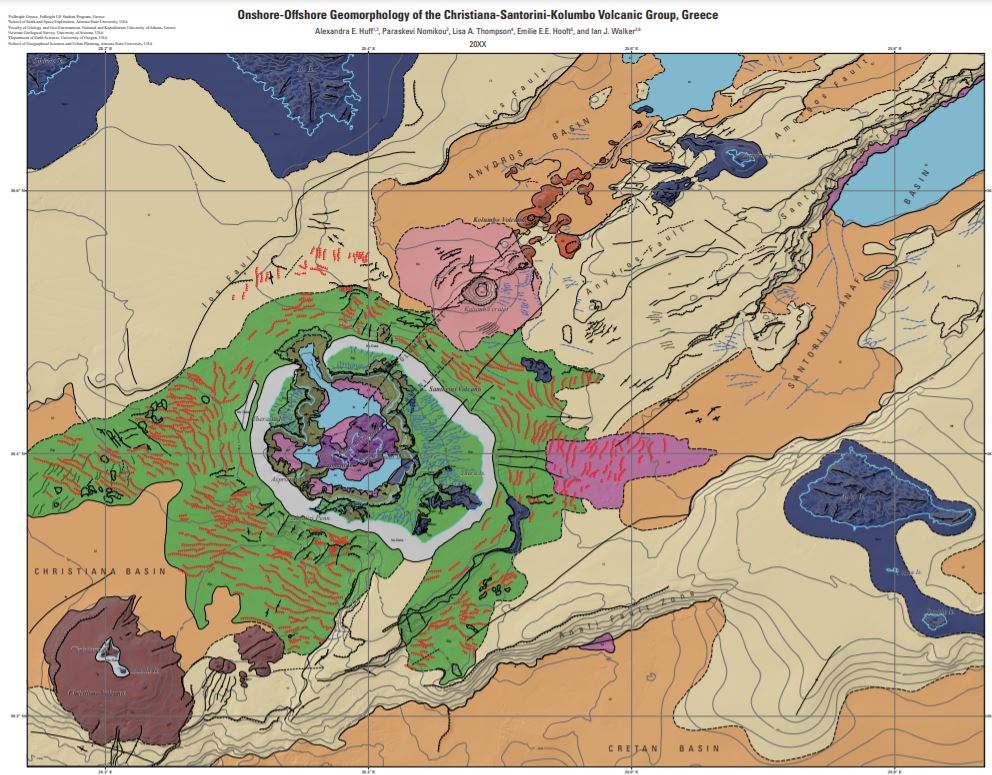 Δημιουργήθηκε ο πρώτος υποθαλάσσιος γεωμορφολογικός χάρτης της Σαντορίνης – Ποια είναι η πρωτοτυπία του