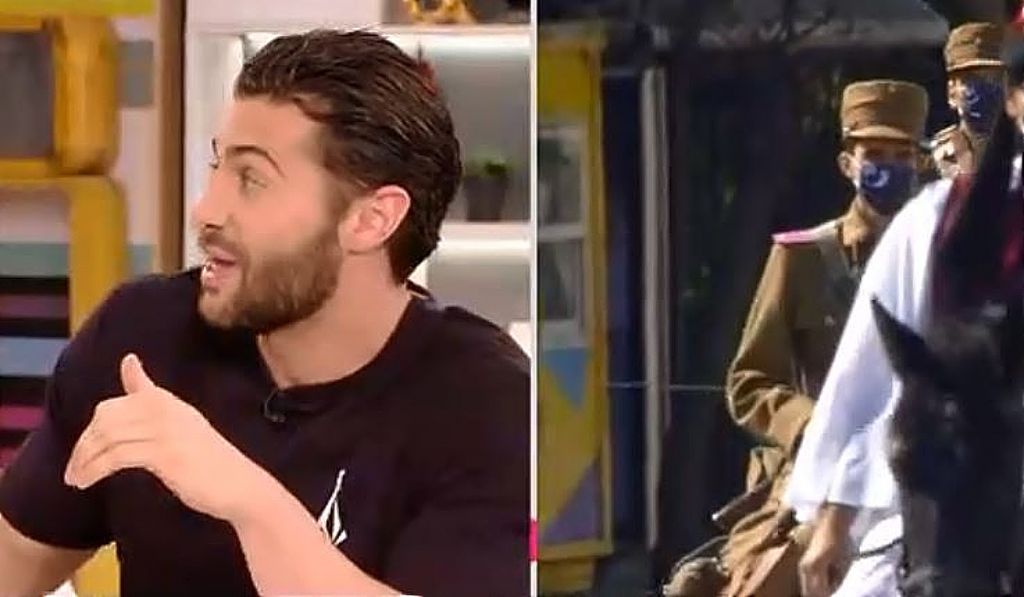 Κωνσταντίνος Βασάλος για 25η Μαρτίου : Περιγράφει τη συγκίνηση που ένιωσε – Άλλαξε δωμάτιο να μην τον δει η σύντροφός του